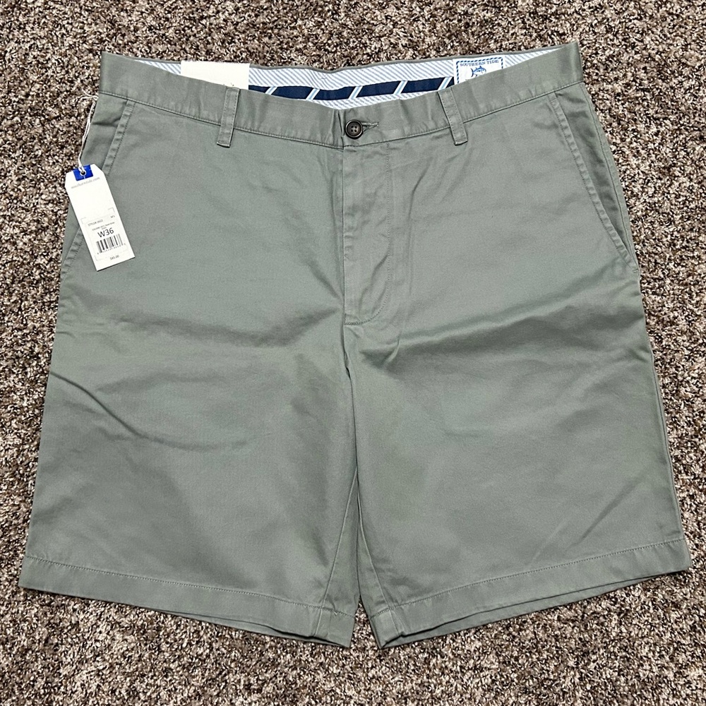 NWT — Southern Tide 9" Skipjack Short — Size: 36 — Color: Steel Grey